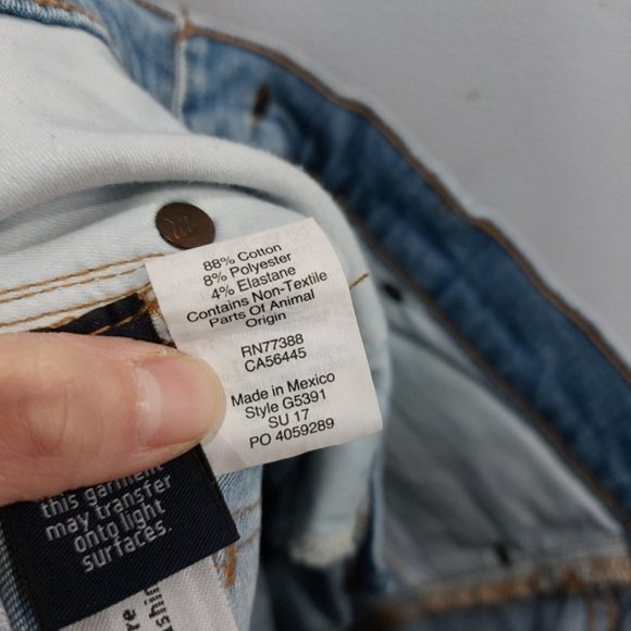 Madewell 9” High Rise Skinny Style G5391 - Picture 8 of 8